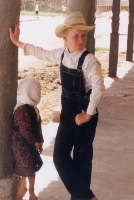 Mennonite Boy And Girl