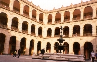 D F- Cortes Palace Courtyard