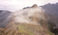 Machu Pichu Clouds Lift