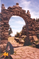 Woman At Puno Arch